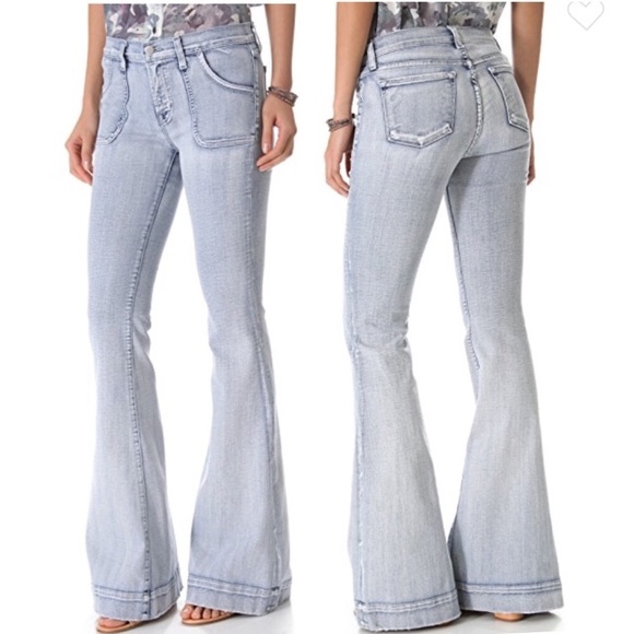J Brand Denim - J Brand Retro Patch Pocket Flare Jean Afterlife 25